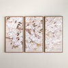 Mariana 3-Piece Framed Canvas Wall Art Set - 60x120 cm