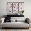 Mariana 3-Piece Framed Canvas Wall Art Set - 60x120 cm