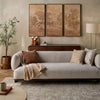 Addax 3-Piece Framed Canvas Wall Art Set - 180x120 cm