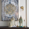 Qur'an Verse Framed Canvas Wall Art - 83x123 cm