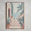 Vahid Tassel Framed Canvas Wall Art - 80x120 cm