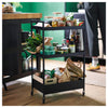 NISSAFORS IKEA Trolley, Black - 50.5x30x83 cm