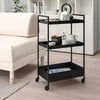NISSAFORS IKEA Trolley, Black - 50.5x30x83 cm