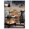 NISSAFORS IKEA Trolley, Black - 50.5x30x83 cm