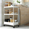 NISSAFORS IKEA Trolley, White - 50.5x30x83 cm