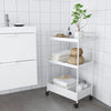 NISSAFORS IKEA Trolley, White - 50.5x30x83 cm