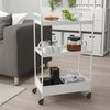 NISSAFORS IKEA Trolley, White - 50.5x30x83 cm