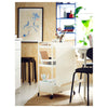 NISSAFORS IKEA Trolley, White - 50.5x30x83 cm