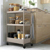 NISSAFORS IKEA Trolley, Beige - 50.5x30x83 cm